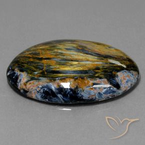 9,17 ctw natürlicher Mehrfarbig Pietersite, Oval, Lichtundurchlässig