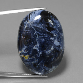 9,17 ctw natürlicher Mehrfarbig Pietersite, Oval Schliff, Lichtundurchlässig