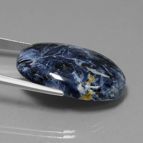 9,17 ctw natürlicher Mehrfarbig Pietersite, Oval Schliff, Lichtundurchlässig