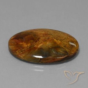 9,17 ctw natürlicher Mehrfarbig Pietersite, Oval, Lichtundurchlässig