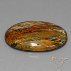 9,17 ctw natürlicher Mehrfarbig Pietersite, Oval, Lichtundurchlässig