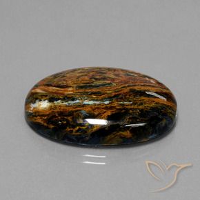 9,17 ctw natürlicher Mehrfarbig Pietersite, Oval, Lichtundurchlässig