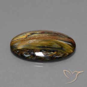 9,17 ctw natürlicher Mehrfarbig Pietersite, Oval, Lichtundurchlässig