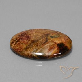 9,17 ctw natürlicher Mehrfarbig Pietersite, Oval, Lichtundurchlässig