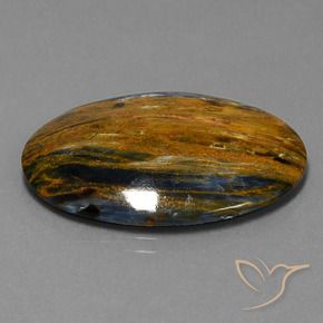 9,17 ctw natürlicher Mehrfarbig Pietersite, Oval, Lichtundurchlässig