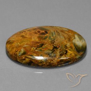 9,17 ctw natürlicher Mehrfarbig Pietersite, Oval, Lichtundurchlässig