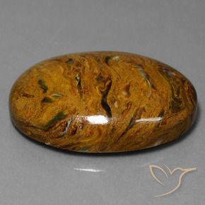 9,17 ctw natürlicher Mehrfarbig Pietersite, Oval, Lichtundurchlässig