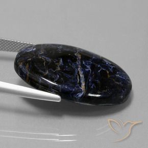 9,17 ctw natürlicher Mehrfarbig Pietersite, Oval, Lichtundurchlässig