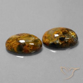 9.70 ct natürliche Mehrfarbig Pietersite-Edelsteine, Oval, Lichtundurchlässig