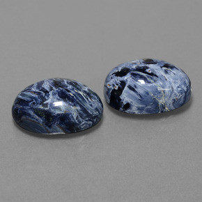 10,91 ct natürliche mehrfarbiger Pietersit-Edelsteine, Oval Schliff, Lichtundurchlässig