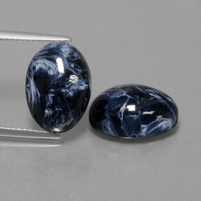  ct natürliche mehrfarbiger Pietersit-Edelsteine, Oval Schliff, Lichtundurchlässig