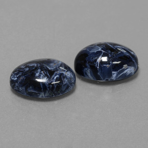  ct natürliche mehrfarbiger Pietersit-Edelsteine, Oval Schliff, Lichtundurchlässig