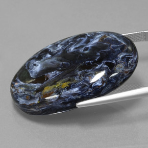 9,17 ctw natürlicher Mehrfarbig Pietersite, Oval Schliff, Lichtundurchlässig