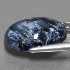 9,17 ctw natürlicher Mehrfarbig Pietersite, Oval Schliff, Lichtundurchlässig