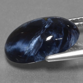 9,17 ctw natürlicher Mehrfarbig Pietersite, Oval Schliff, Lichtundurchlässig