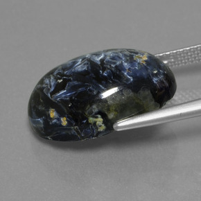 9,17 ctw natürlicher Mehrfarbig Pietersite, Oval Schliff, Lichtundurchlässig