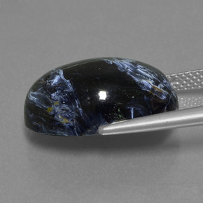 9,17 ctw natürlicher Mehrfarbig Pietersit, Oval Schliff, Lichtundurchlässig