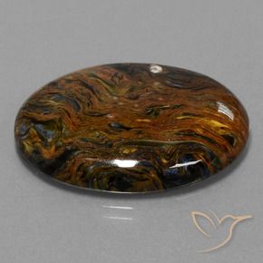 9,17 ctw natürlicher Mehrfarbig Pietersite, Oval, Lichtundurchlässig