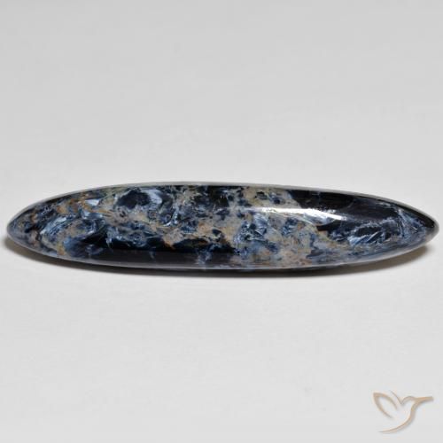 11.62ct Natürlicher Mehrfarbig Pietersite, Marquise, Lichtundurchlässig