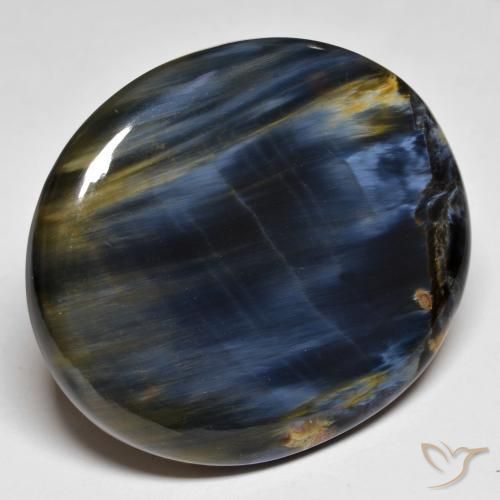 9,17 ctw natürlicher Mehrfarbig Pietersite, Oval, Lichtundurchlässig