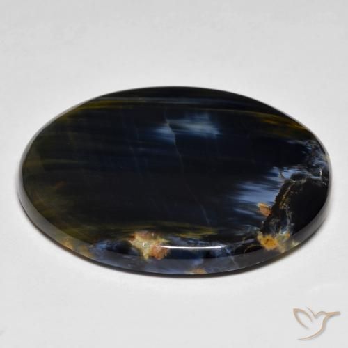 9,17 ctw natürlicher Mehrfarbig Pietersite, Oval, Lichtundurchlässig