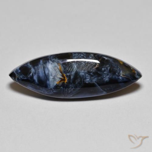 5.06ct Natürlicher Mehrfarbig Pietersite, Marquise, Lichtundurchlässig