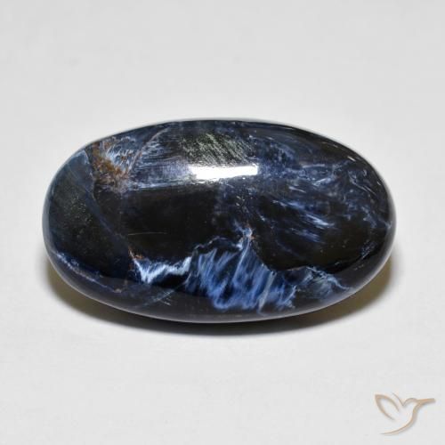 8.05ct Natürlicher Mehrfarbig Pietersite, Oval, Lichtundurchlässig