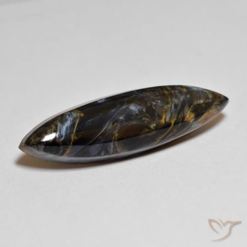 9,17 ctw natürlicher Mehrfarbig Pietersite, Marquise, Lichtundurchlässig