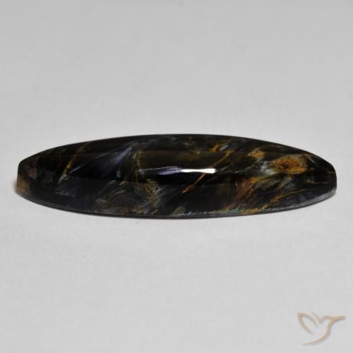 9,17 ctw natürlicher Mehrfarbig Pietersite, Marquise, Lichtundurchlässig