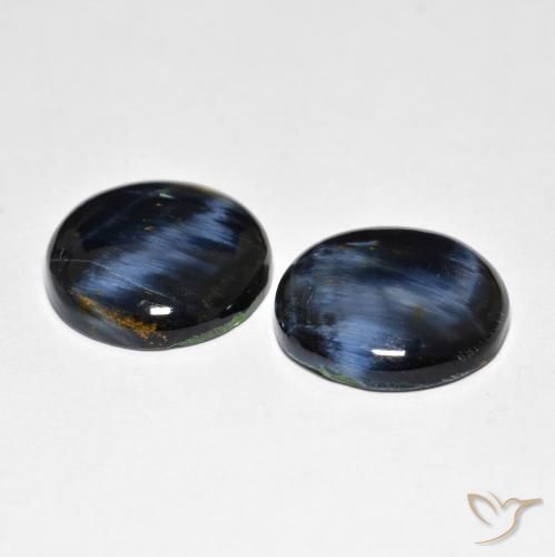 11.71 ct natürliche Mehrfarbig Pietersite-Edelsteine, Runden, Lichtundurchlässig