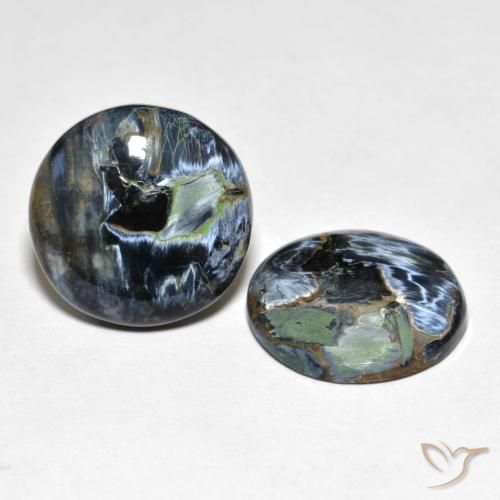 11.35 ct natürliche Mehrfarbig Pietersite-Edelsteine, Runden, Lichtundurchlässig