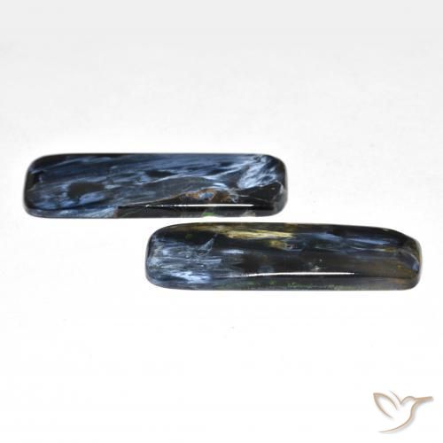17.43 ct natürliche Mehrfarbig Pietersite-Edelsteine, Kissen, Lichtundurchlässig