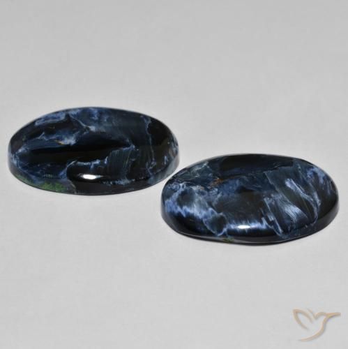 22.62 ct natürliche Mehrfarbig Pietersite-Edelsteine, Oval, Lichtundurchlässig