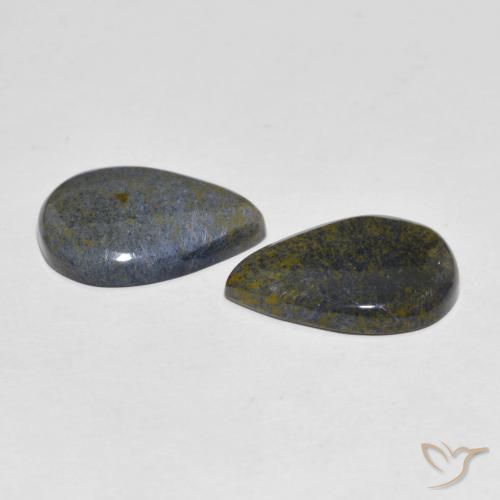 8.36 ct natürliche Mehrfarbig Pietersite-Edelsteine, Birnenform, Lichtundurchlässig