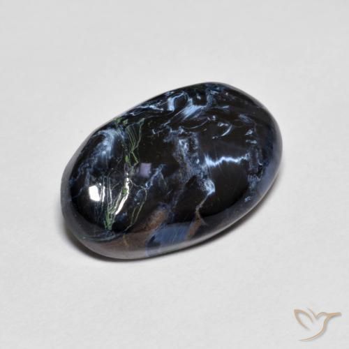 4.84ct Natürlicher Mehrfarbig Pietersite, Oval, Lichtundurchlässig