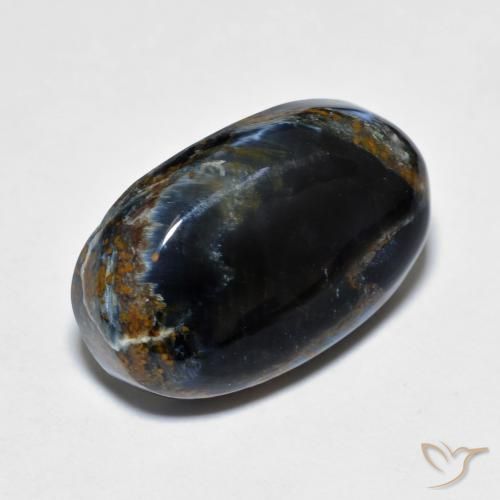 9,17 ctw natürlicher Mehrfarbig Pietersite, Oval, Lichtundurchlässig