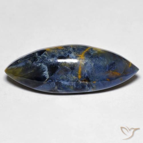 9,17 ctw natürlicher Mehrfarbig Pietersite, Marquise, Lichtundurchlässig