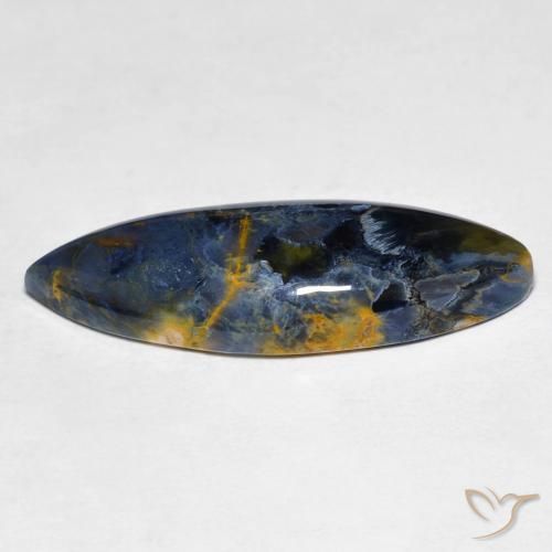 9,17 ctw natürlicher Mehrfarbig Pietersite, Marquise, Lichtundurchlässig