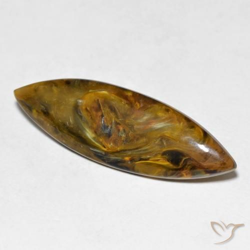9,17 ctw natürlicher Mehrfarbig Pietersite, Marquise, Lichtundurchlässig