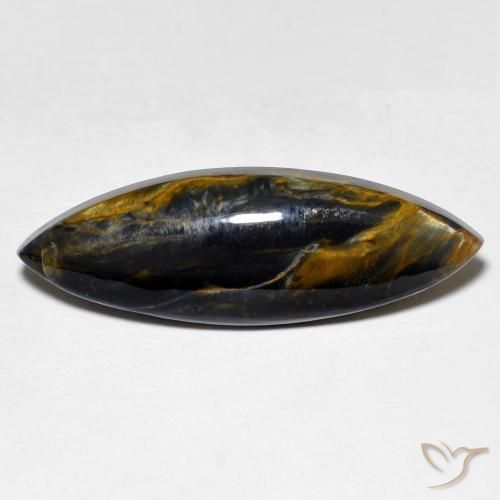 9,17 ctw natürlicher Mehrfarbig Pietersite, Marquise, Lichtundurchlässig