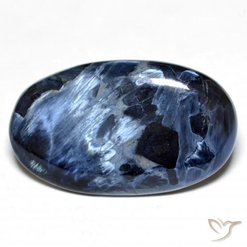 13.20ct Natürlicher Mehrfarbig Pietersite, Oval, Lichtundurchlässig