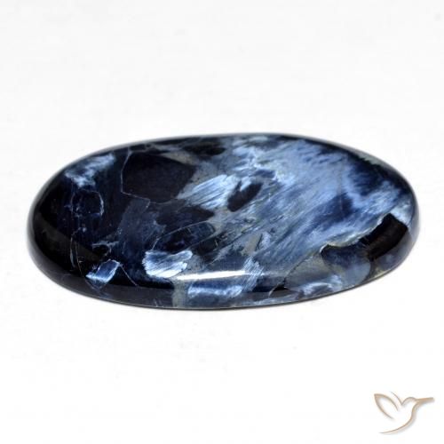 9,17 ctw natürlicher Mehrfarbig Pietersite, Oval, Lichtundurchlässig