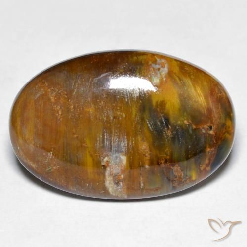 9,17 ctw natürlicher Mehrfarbig Pietersite, Oval, Lichtundurchlässig