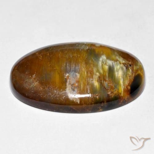 9,17 ctw natürlicher Mehrfarbig Pietersite, Oval, Lichtundurchlässig