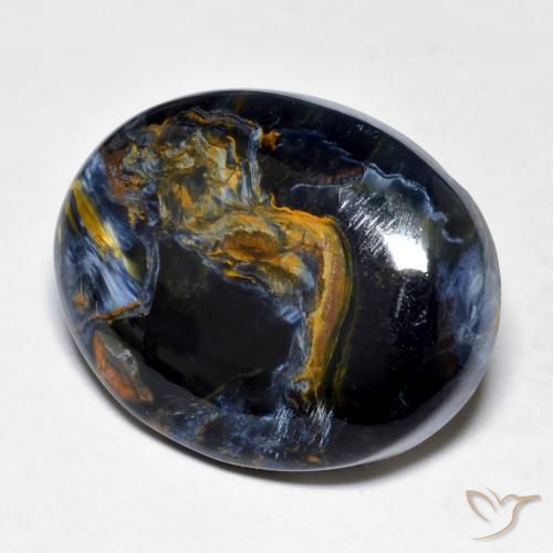 9,17 ctw natürlicher Mehrfarbig Pietersite, Oval, Lichtundurchlässig