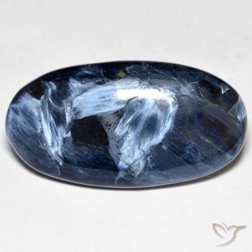 14.60ct Natürlicher Mehrfarbig Pietersite, Oval, Lichtundurchlässig