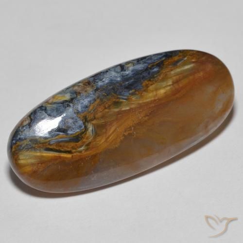 9,17 ctw natürlicher Mehrfarbig Pietersite, Oval, Lichtundurchlässig