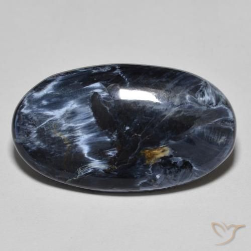 9.13ct Natürlicher Mehrfarbig Pietersite, Oval, Lichtundurchlässig