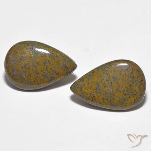 7.59ctw Natürlicher Mehrfarbig Pietersite, Birnenform, Lichtundurchlässig