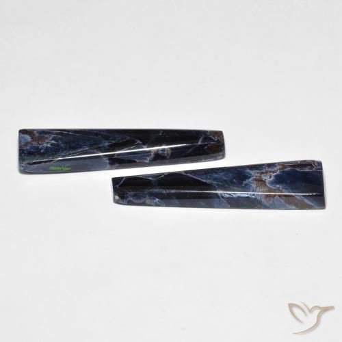 15.30 ct natürliche Mehrfarbig Pietersite-Edelsteine, Baguette, Lichtundurchlässig